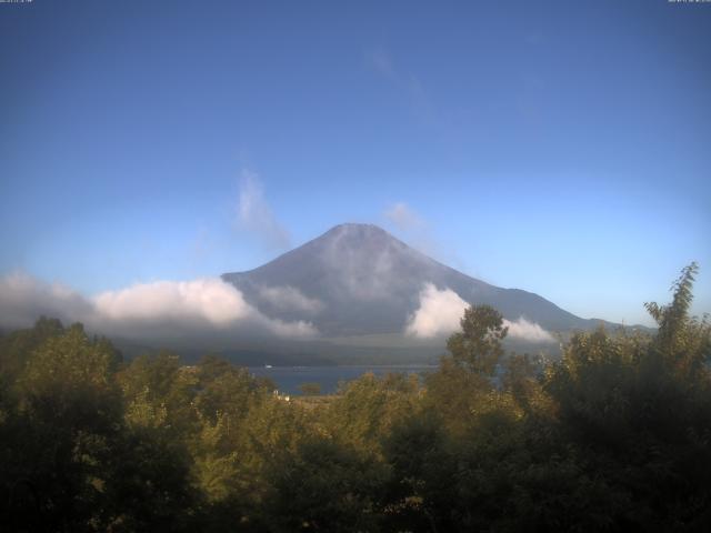 山中湖からの富士山