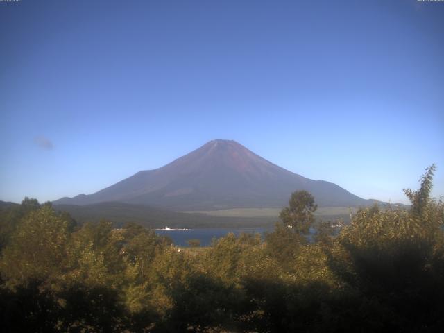 山中湖からの富士山