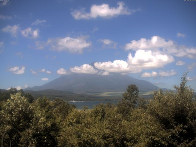 山中湖からの富士山
