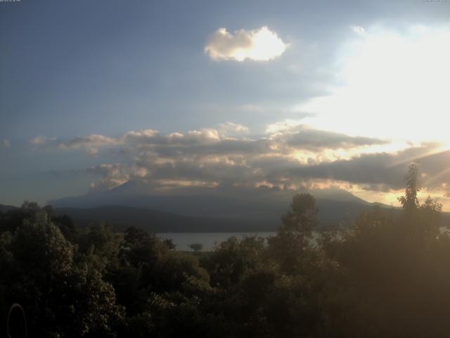 山中湖からの富士山