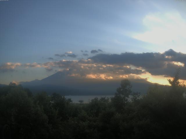 山中湖からの富士山