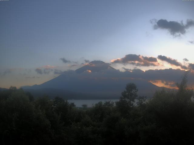 山中湖からの富士山