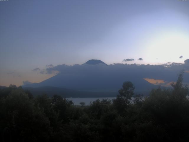 山中湖からの富士山