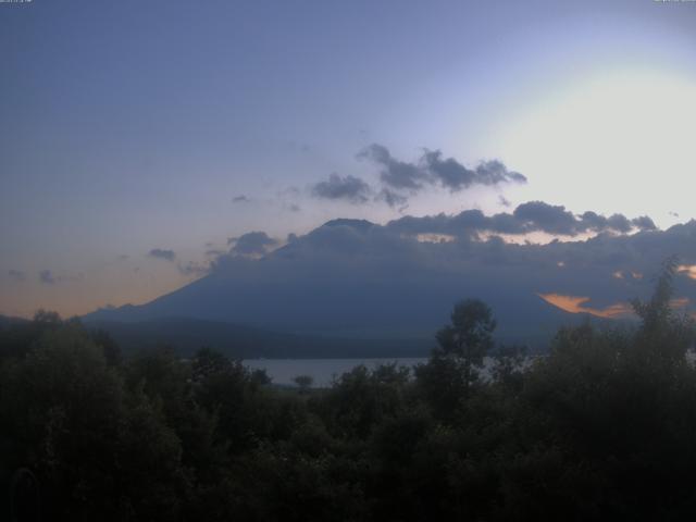 山中湖からの富士山