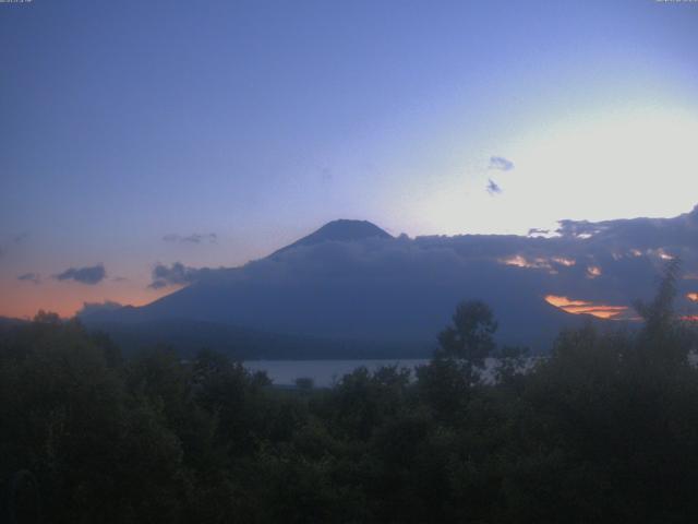 山中湖からの富士山