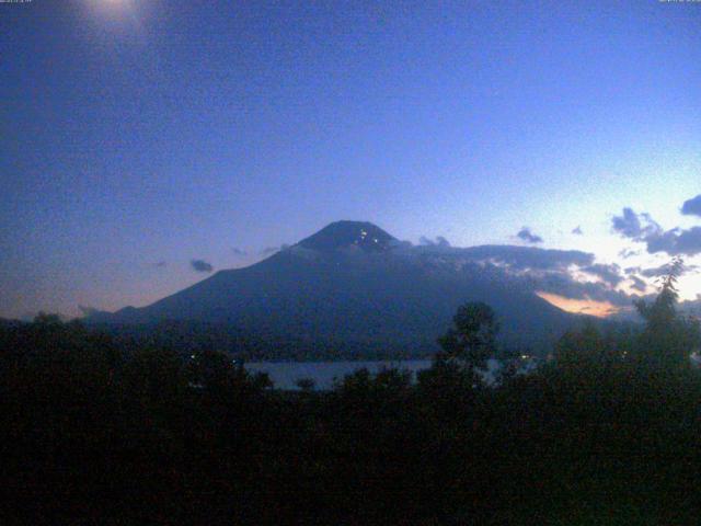 山中湖からの富士山