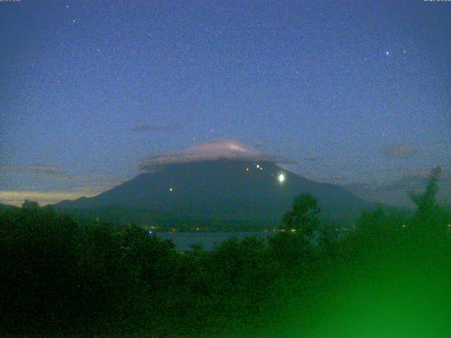 山中湖からの富士山