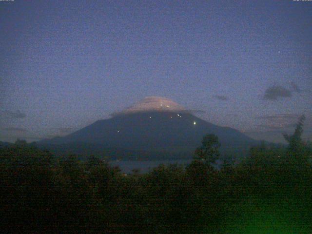 山中湖からの富士山