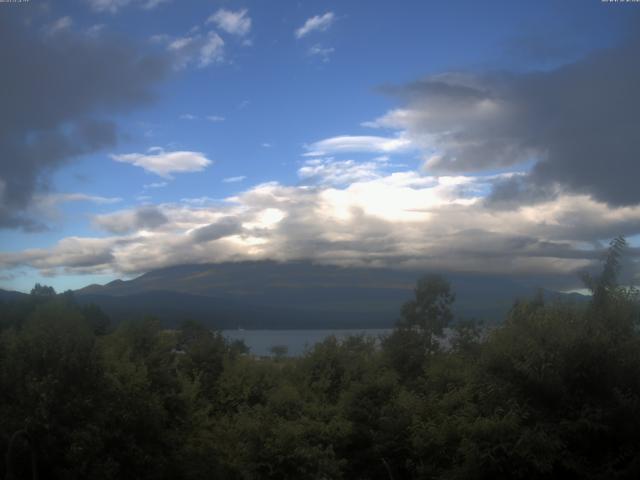 山中湖からの富士山