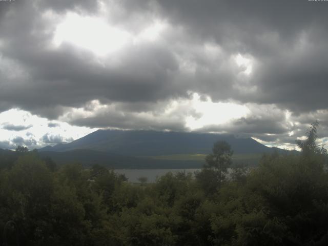 山中湖からの富士山
