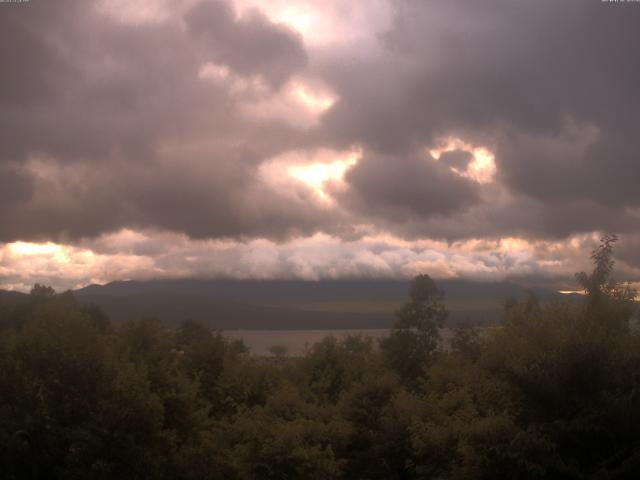 山中湖からの富士山