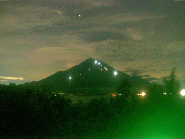 山中湖からの富士山
