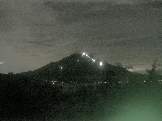 山中湖からの富士山