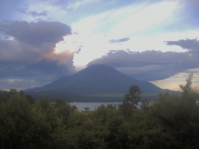 山中湖からの富士山