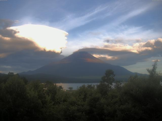 山中湖からの富士山