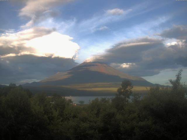 山中湖からの富士山