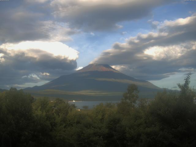 山中湖からの富士山