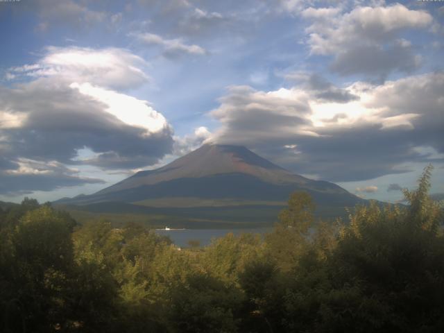 山中湖からの富士山