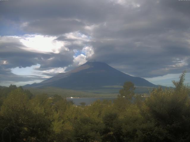 山中湖からの富士山
