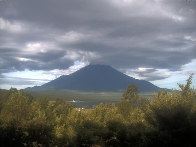 山中湖からの富士山