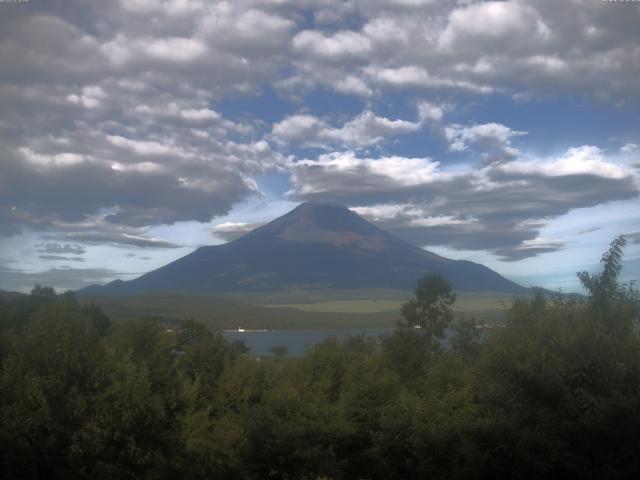 山中湖からの富士山