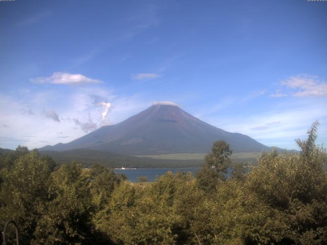 山中湖からの富士山