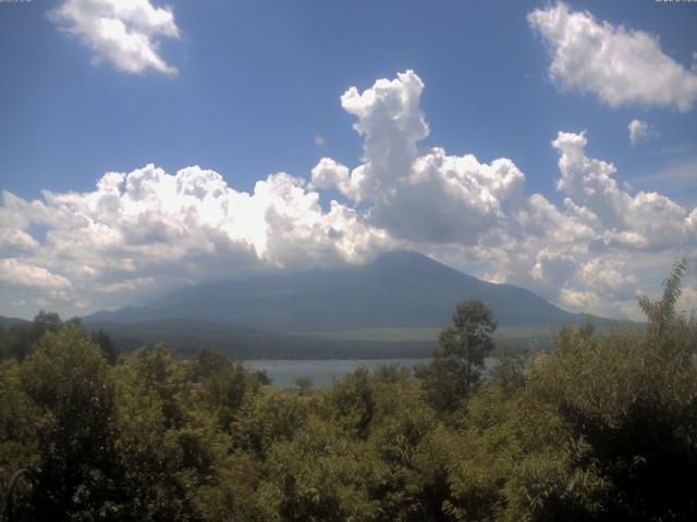山中湖からの富士山