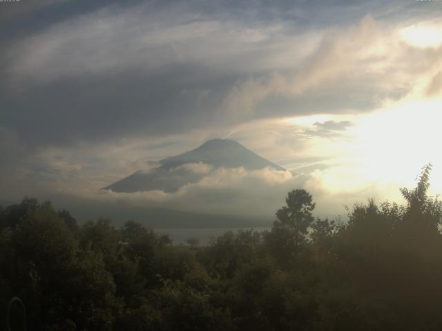 山中湖からの富士山