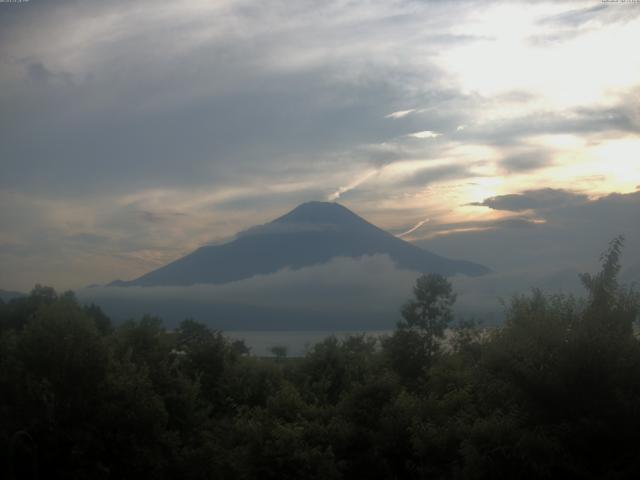 山中湖からの富士山