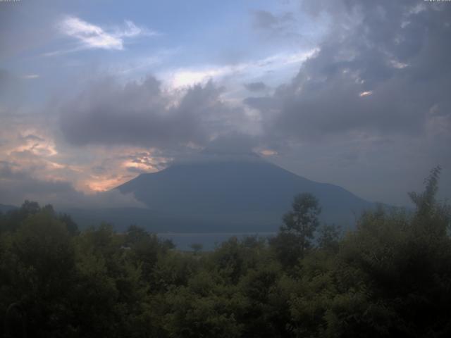 山中湖からの富士山