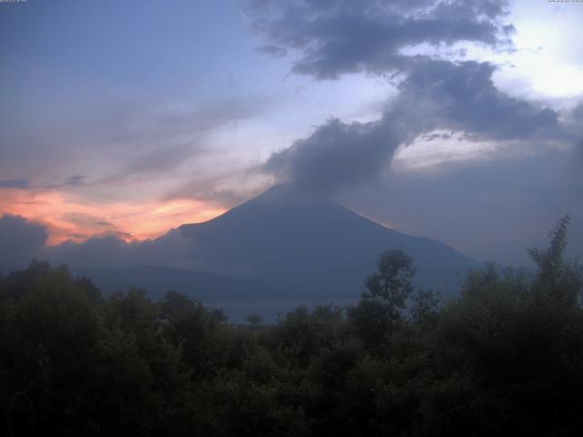 山中湖からの富士山