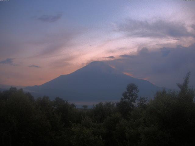 山中湖からの富士山