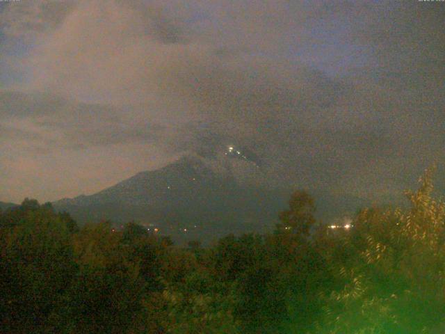 山中湖からの富士山