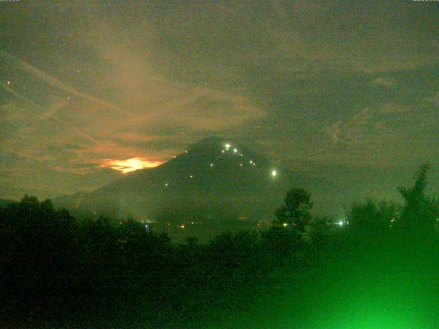山中湖からの富士山