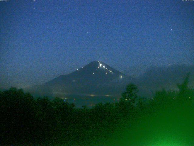 山中湖からの富士山