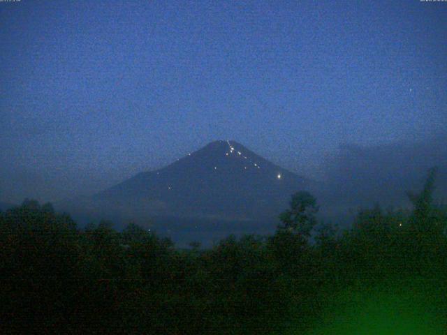 山中湖からの富士山