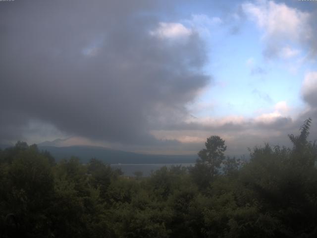 山中湖からの富士山