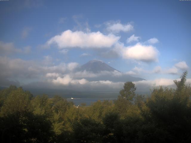 山中湖からの富士山