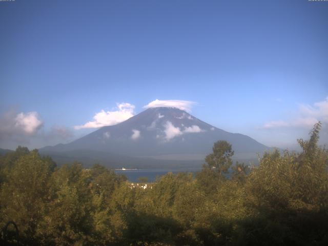 山中湖からの富士山