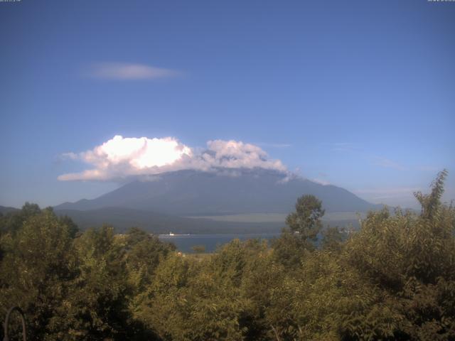 山中湖からの富士山