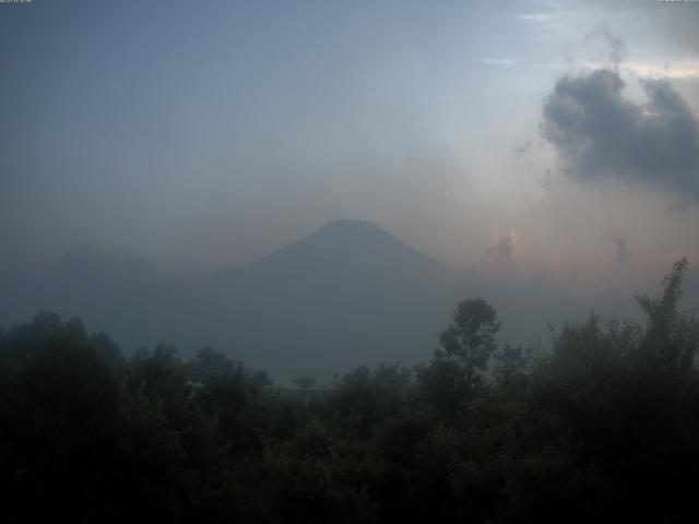 山中湖からの富士山