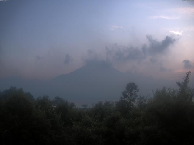 山中湖からの富士山