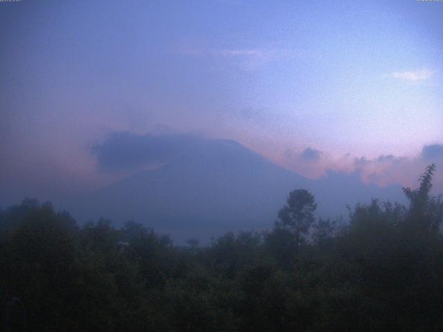 山中湖からの富士山