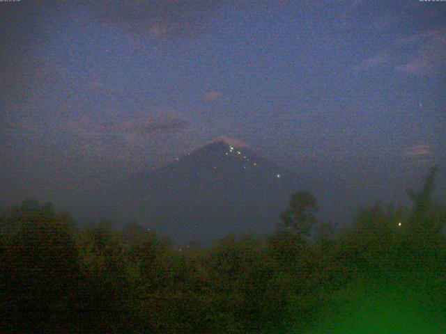 山中湖からの富士山
