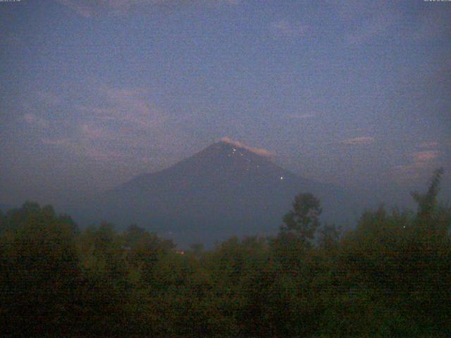 山中湖からの富士山