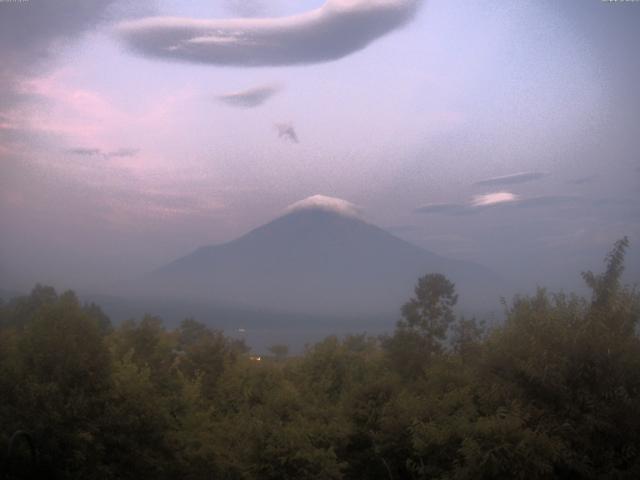 山中湖からの富士山