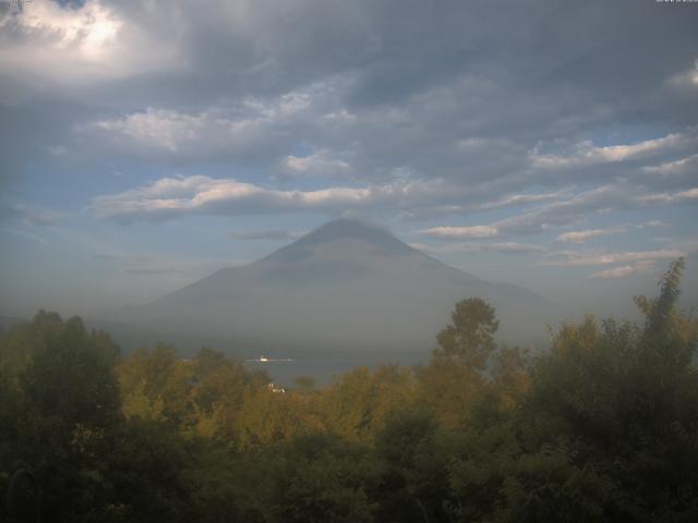 山中湖からの富士山