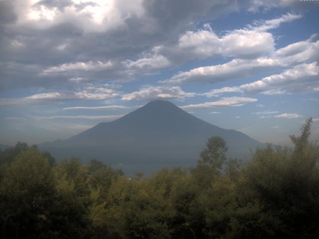 山中湖からの富士山