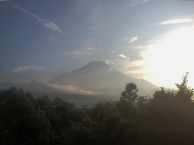 山中湖からの富士山