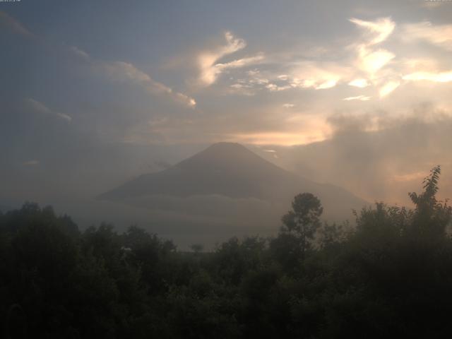 山中湖からの富士山